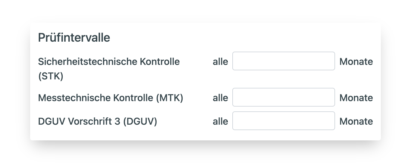 Neues Gerät anlegen